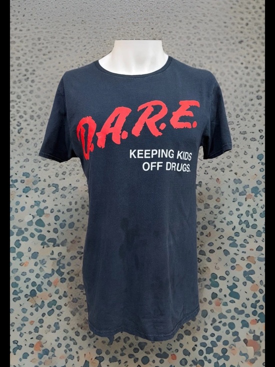 DARE Other - Vintage Black D.A.R.E Shirt Classic "Keep Kids Off Drugs" Sz M